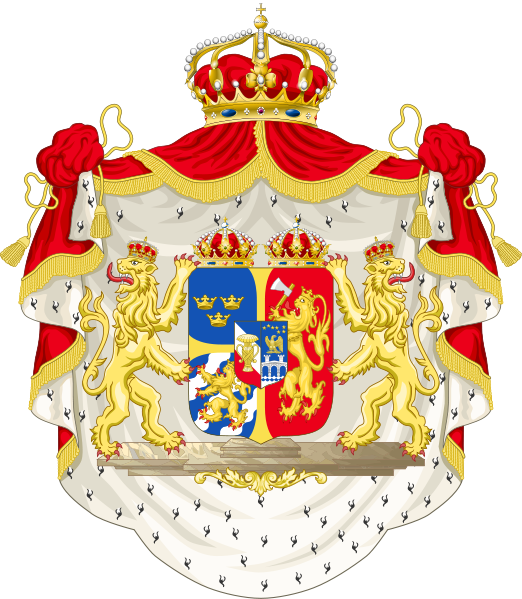 Coat of Arms of the Union between Sweden and Norway