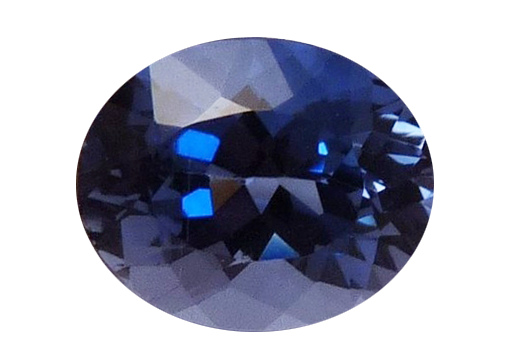 Dark blue beryl